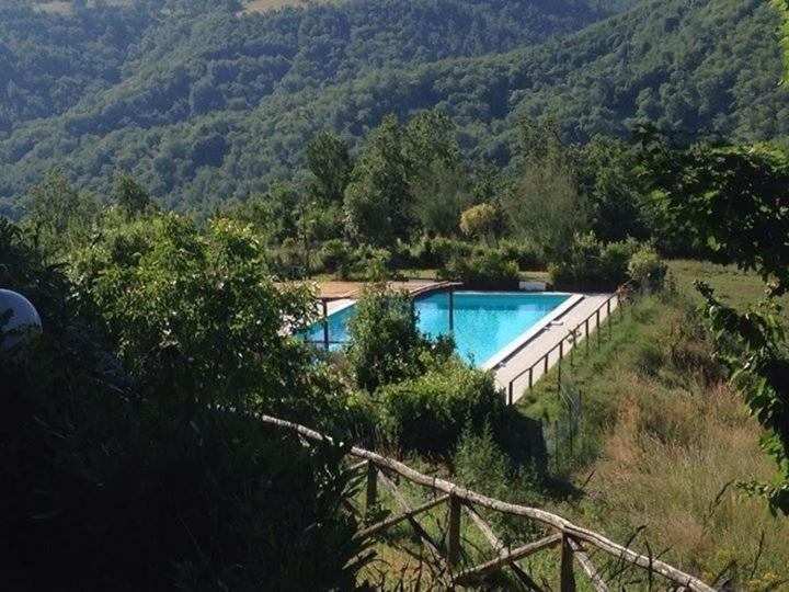 Hostal La Cittadella Dei Monti Sibillini Montemonaco Exterior foto